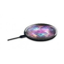 Sublimation Black Light Up Wireless Charger Pad Compatible with iPhone, Samsung L-1